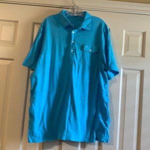 Men’s Turquoise polo shirt. XXL